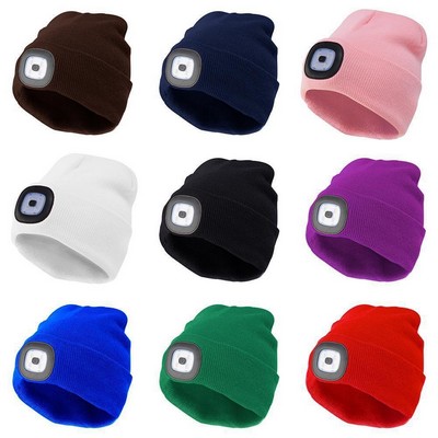Rechargeable LED Beanie